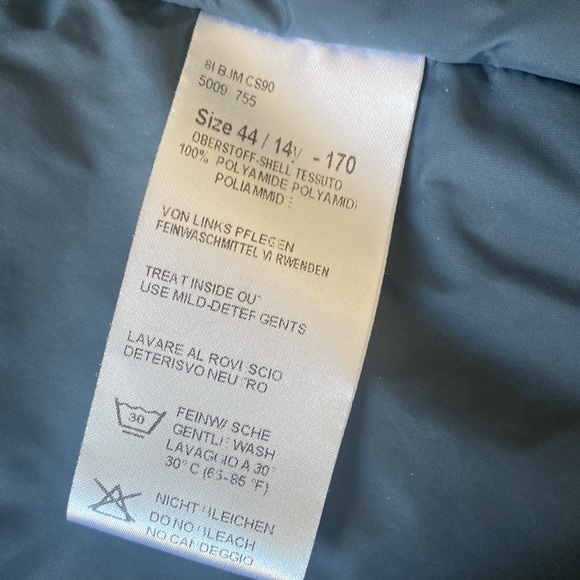 Bogner Boy Blue Zip And Buttons Sports Jacket Coat Blazer Size 14 - Picture 8 of 9